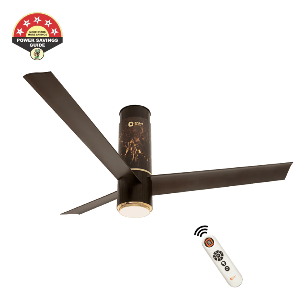 AEROSLIM IOT REMOTE FAN WITH LIGHT 1200MM FLAME GOLD